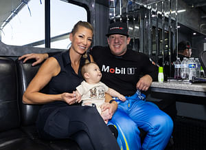 Tony Stewart's better half shares off-track moments featuring MLB's Play Ball and tech summit