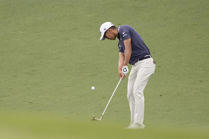 How did Michael Kim perform in Round 3 of the 2025 Charles Schwab Challenge?