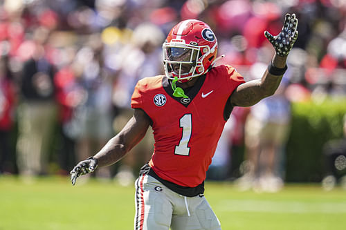 Zachariah Branch was an impressive factor in spring practice for the Bulldogs. (Photo Credit: IMAGN)