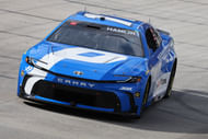 NASCAR: Denny Hamlin at Cup Practice and Qualifying - Source: Imagn
