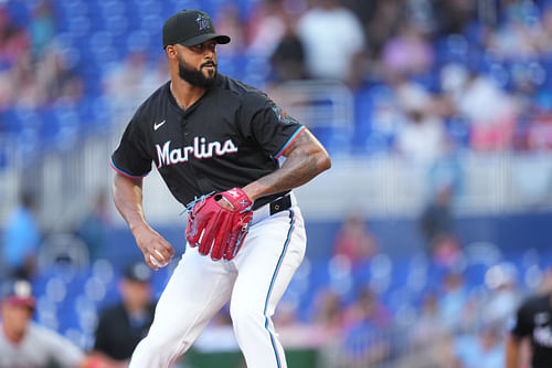 Miami Marlins - Sandy Alcantara (Photo via IMAGN)