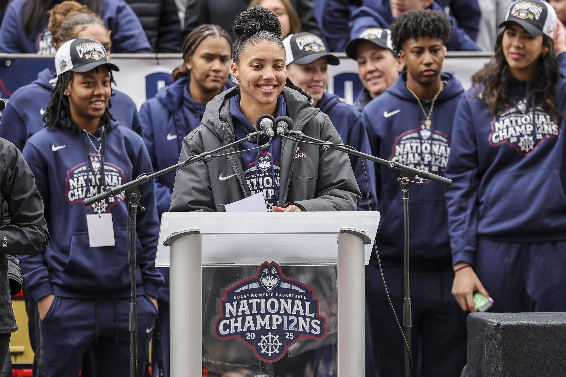 NCAA Womens Basketball: Final Four Champions-Connecticut Victory Parade and Rally - Source: Imagn