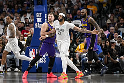 LeBron James fears getting traded like Anthony Davis after being pushed to talk about Lakers' need at center