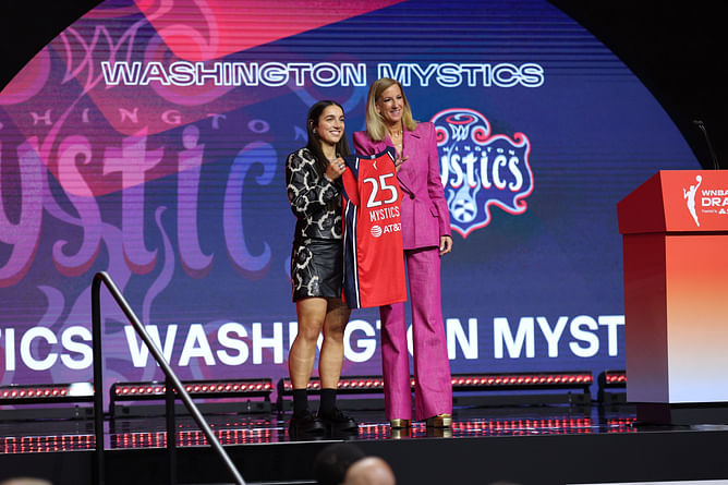 Why is Georgia Amoore not playing today against Fever? Closer look at Mystics rookie’s absence (May 3)