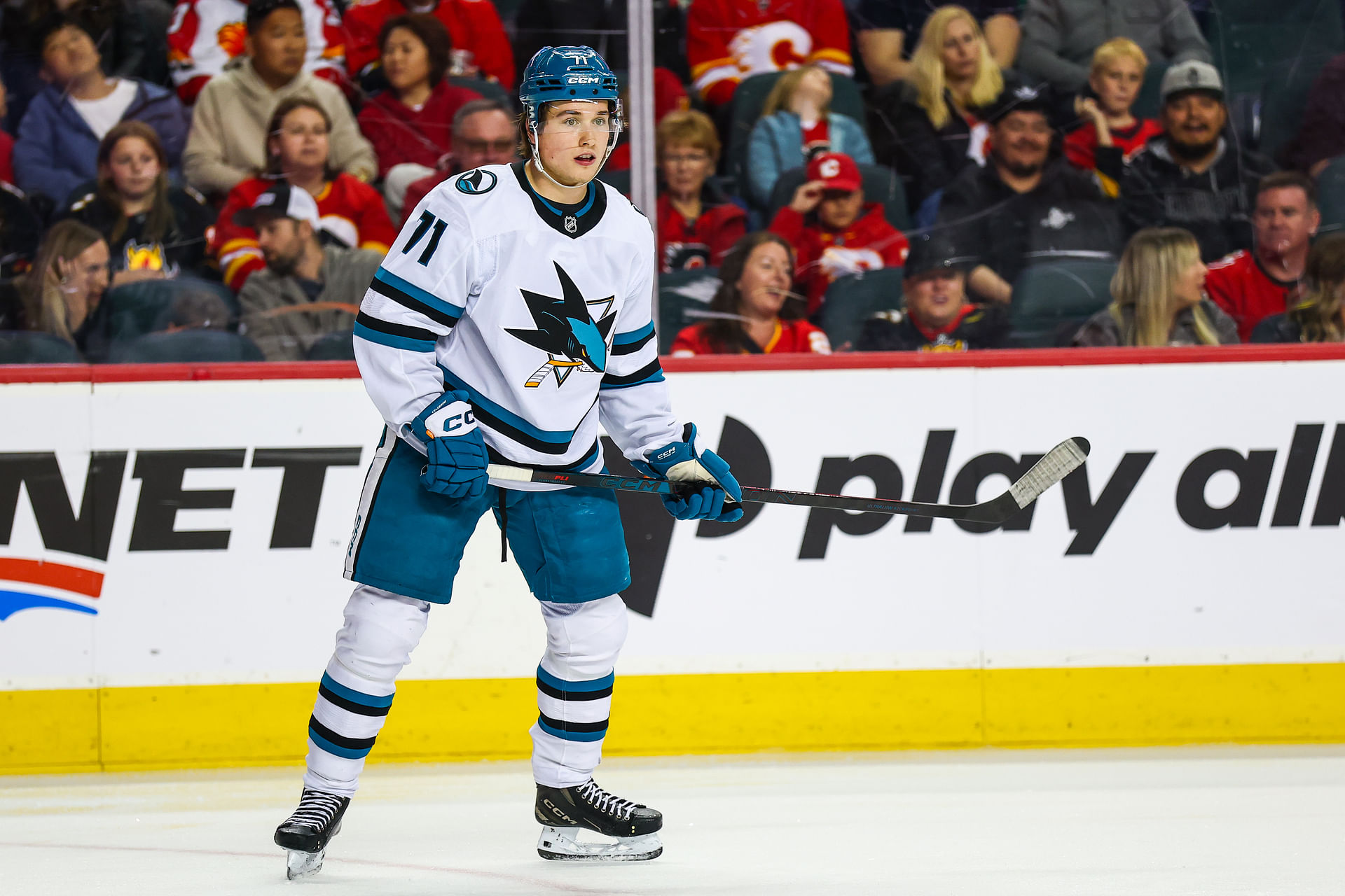 NHL: San Jose Sharks at Calgary Flames - Source: Imagn