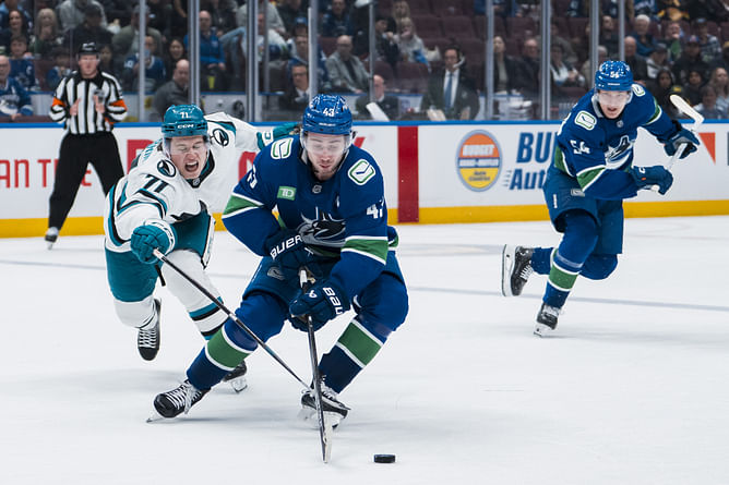 Canucks GM Patrik Allvin addresses Quinn Hughes' involvement hiring new HC Adam Foote to replace Rick Tocchet