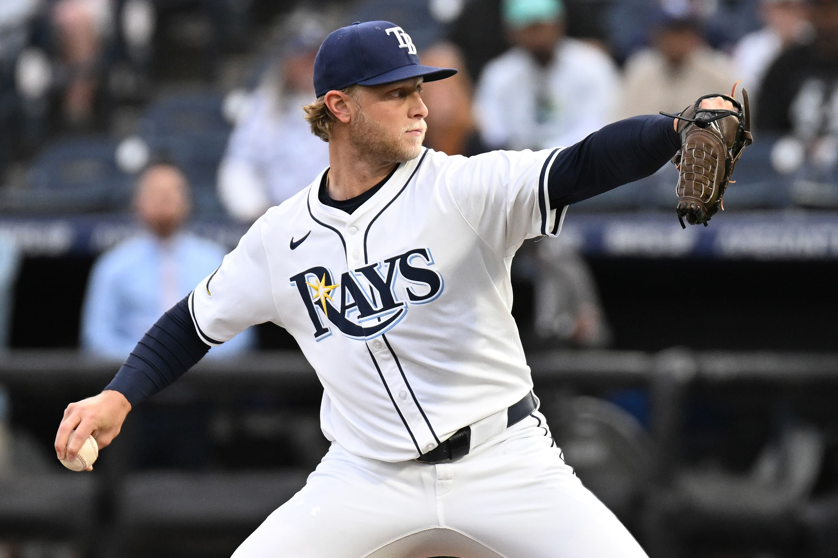 Shane Baz is pitching today - Source: Imagn