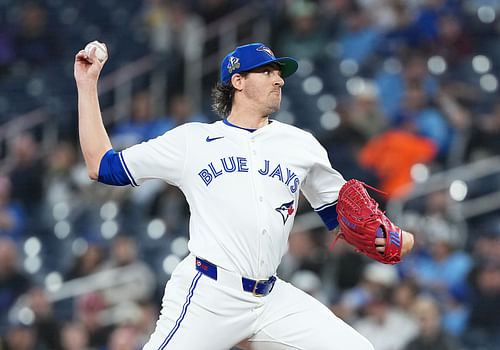 Kevin Gausman is pitching today - Source: Imagn