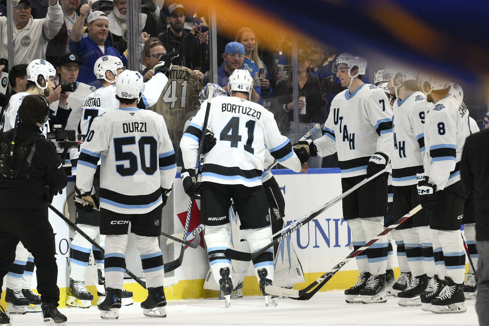 NHL: Utah at St. Louis Blues - Source: Imagn