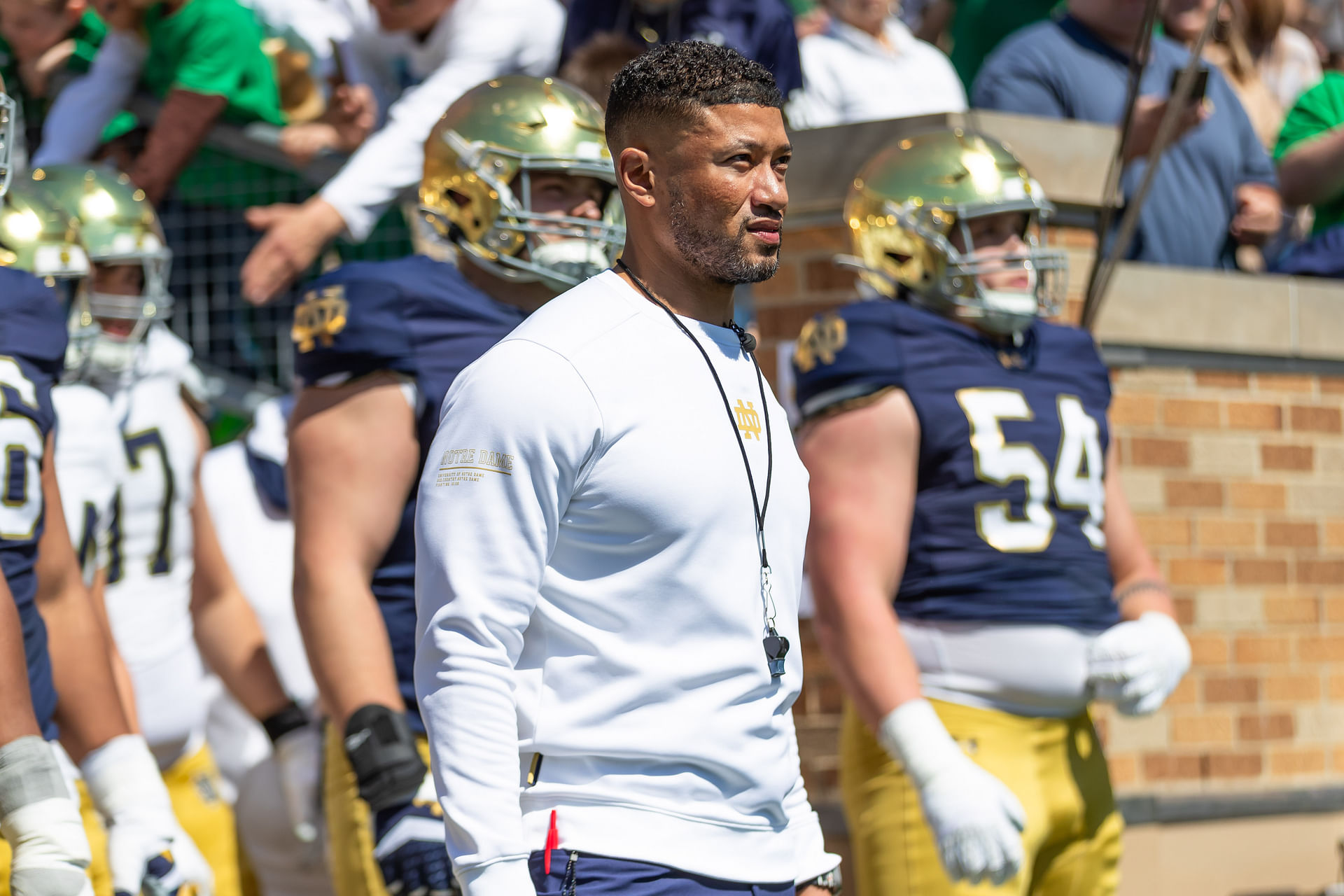 NCAA Football: Notre Dame Blue-Gold Spring Game - Source: Imagn