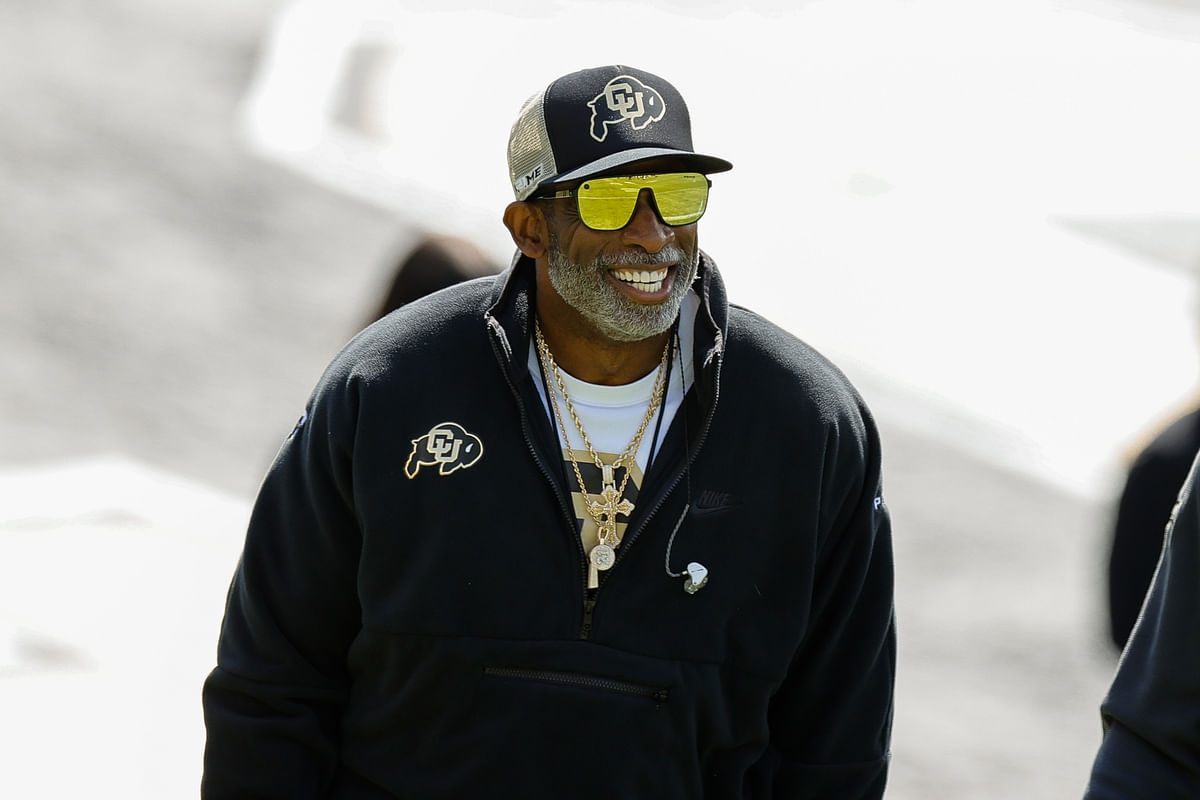 Deion Sanders' 8-month old grandson Snow graciously listens to Prime Time wisdom, mom Deiondra filled with emotions