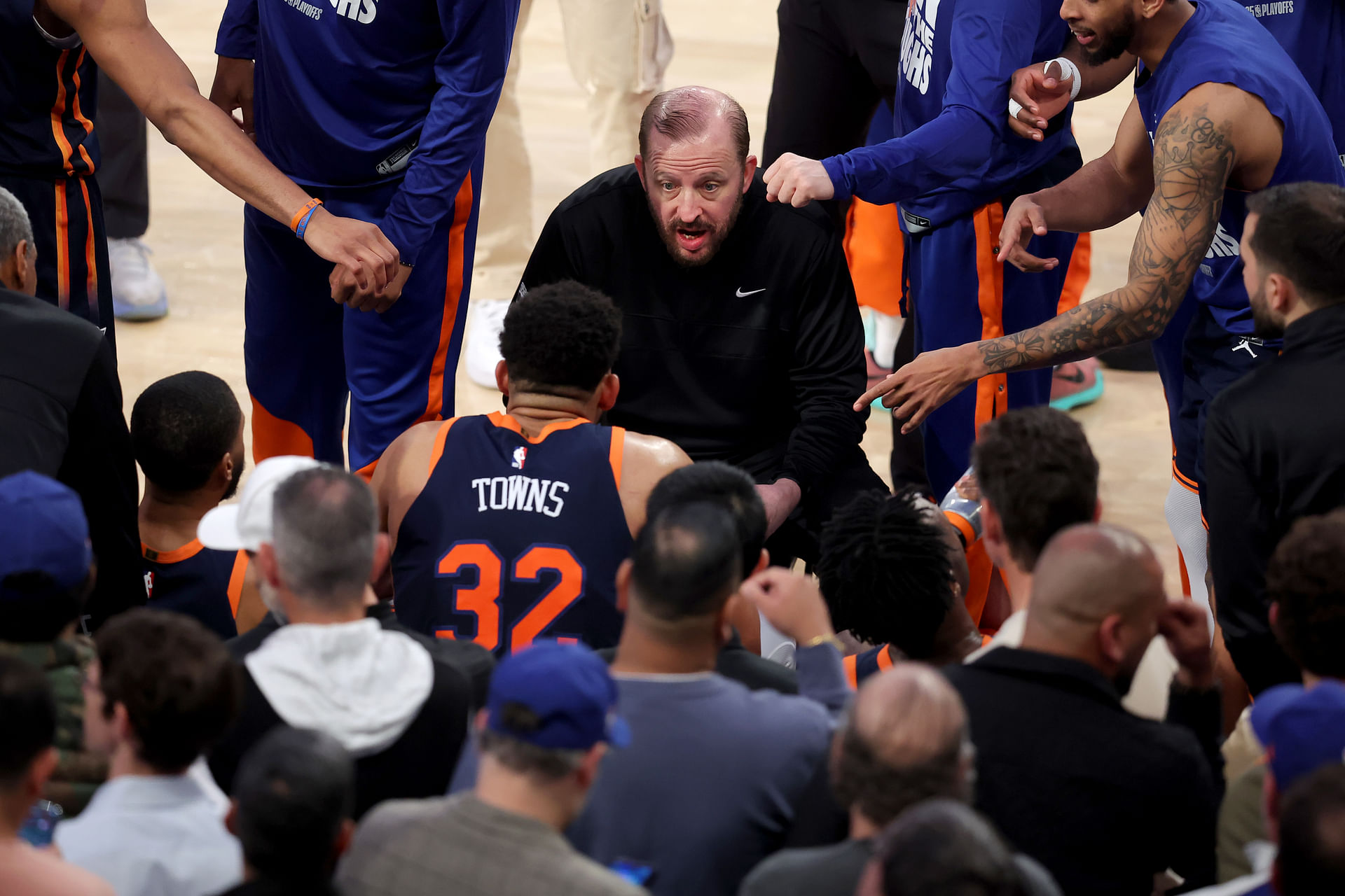 NBA: Playoffs-Detroit Pistons at New York Knicks - Source: Imagn