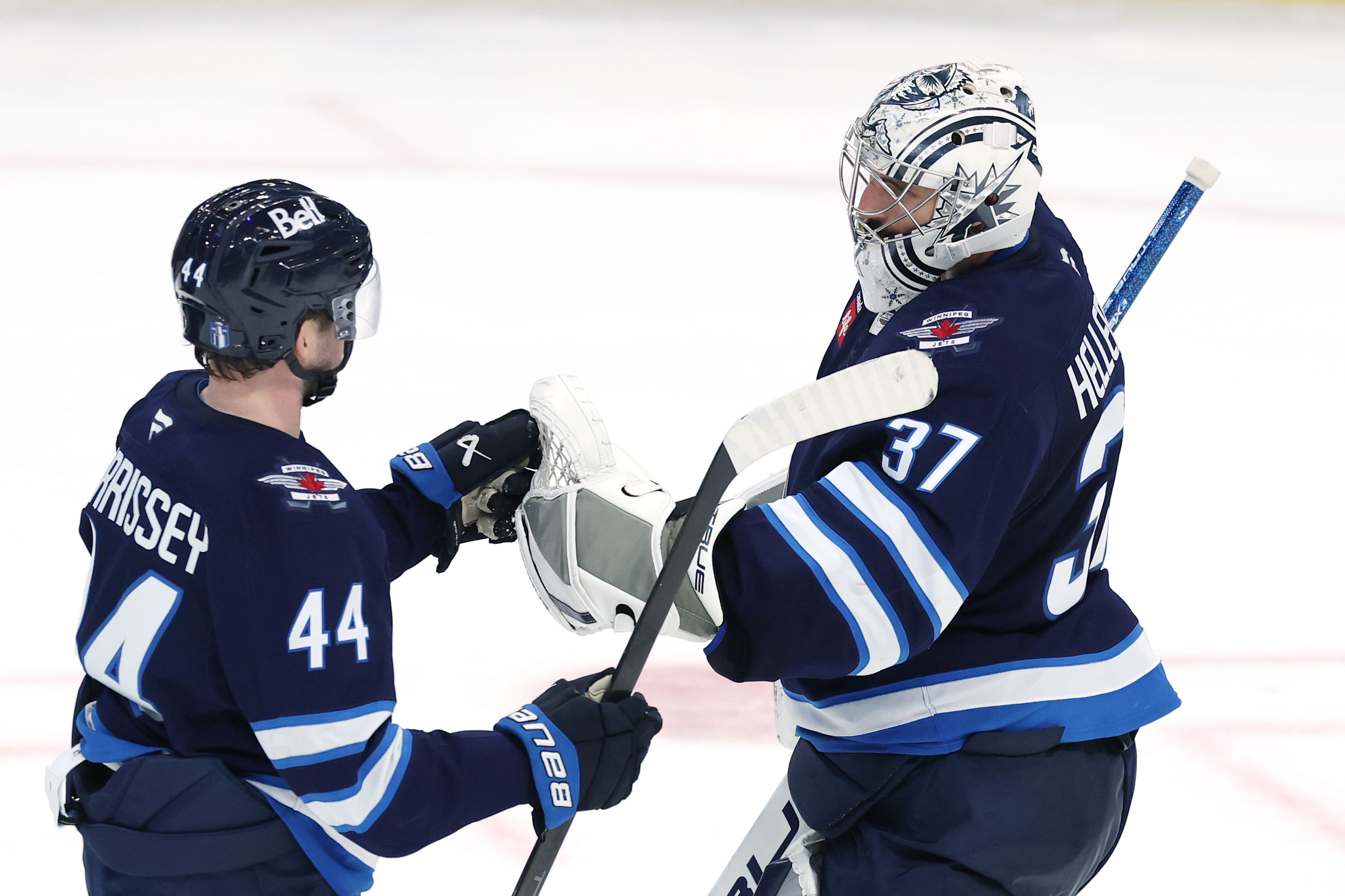 Josh Morrissey will hopefully be in the lineup for Round 2 against Dallas - Source: Imagn