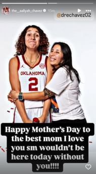 Aaliyah Chavez shares a heartfelt tribute for her mom, Andrea, on the special holiday (Image: IG/ Aaliyah Chavez)