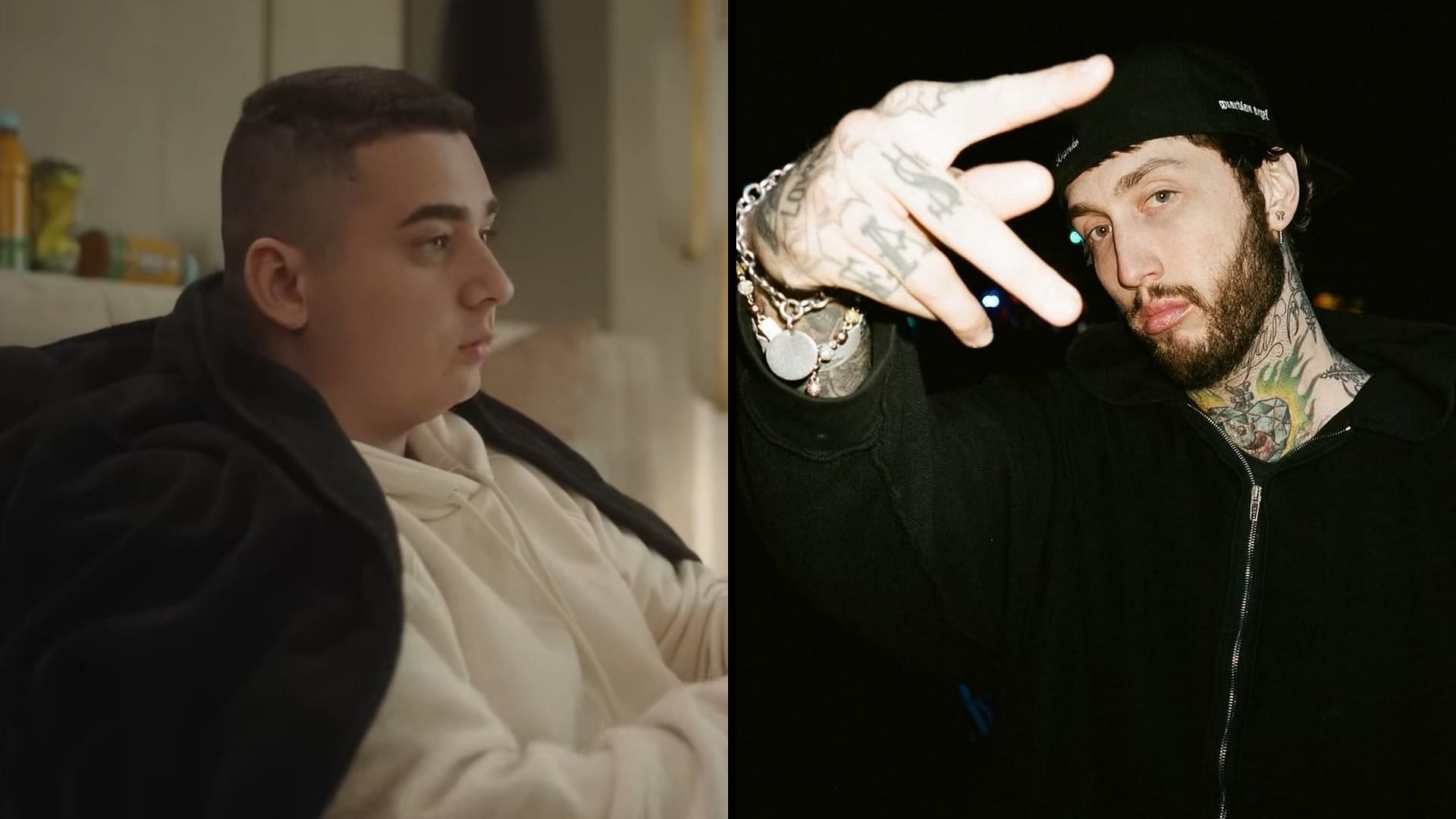 FaZe Banks issues apology for kicking Lacy (Image via Lacy/YouTube, FaZe Banks/Instagram)