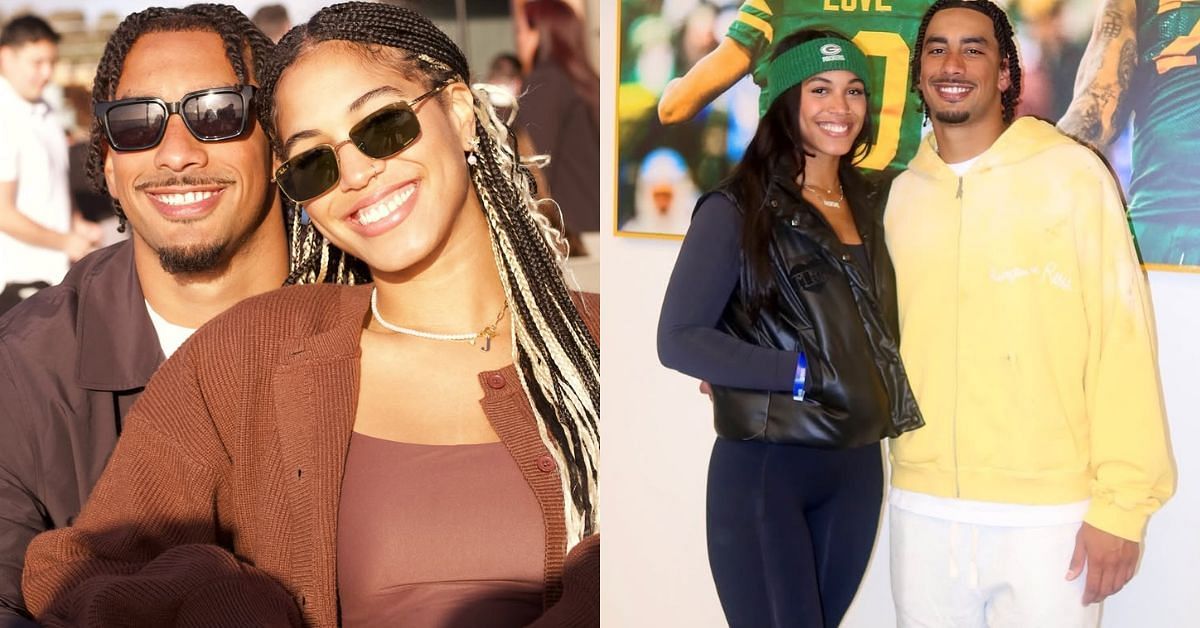 Jordan Love&rsquo;s fianc&eacute;e Ronika Stone joins him as Packers QB throws ceremonial first pitch at Brewers Memorial Day game