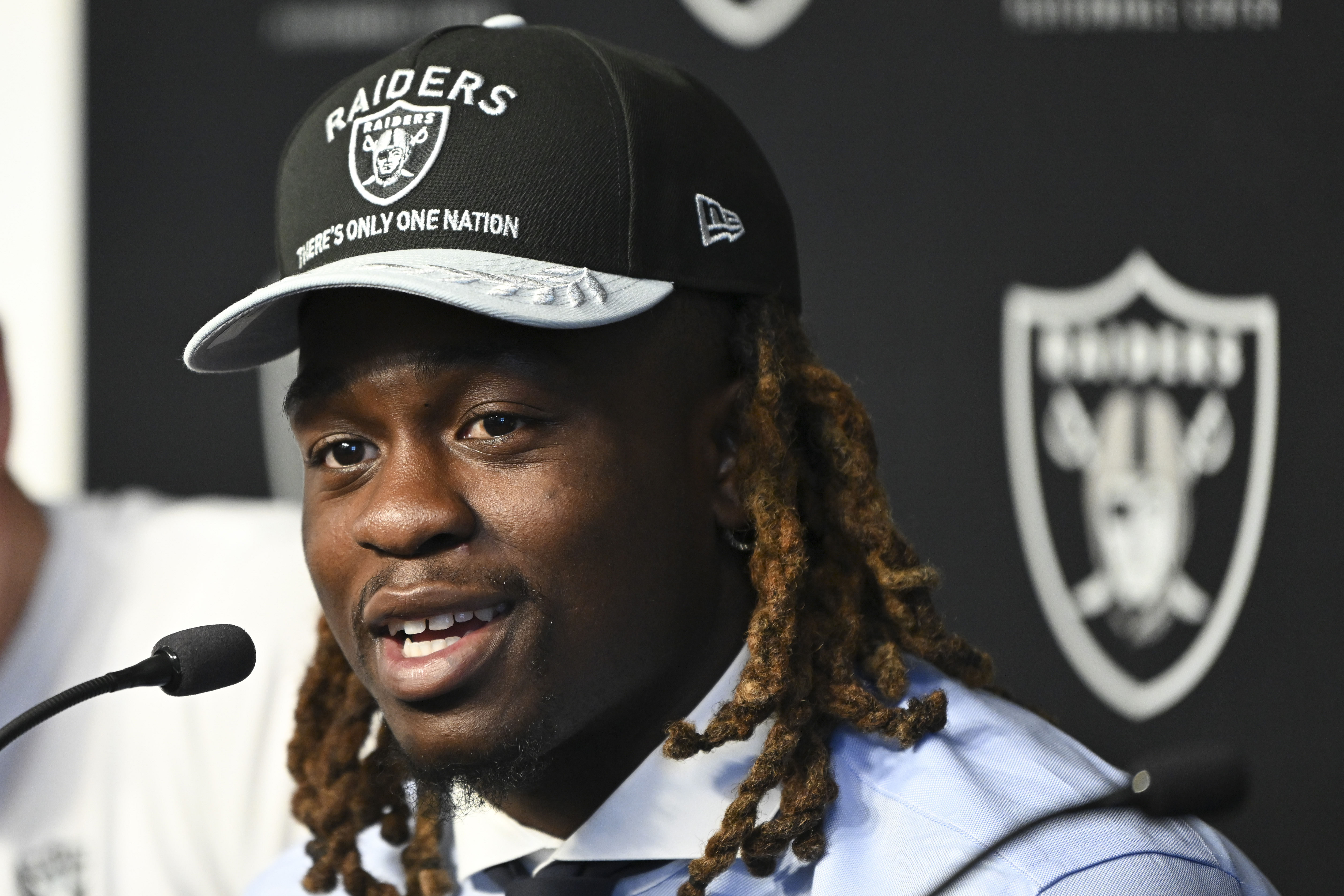 NFL: Las Vegas Raiders-Ashton Jeanty Press Conference - Source: Imagn