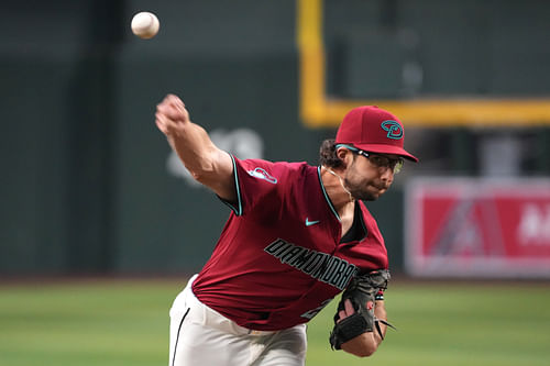 Zac Gallen is pitching today - Source: Imagn