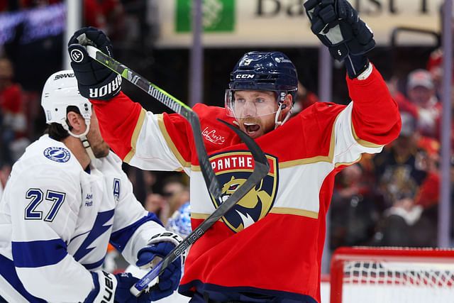NHL: Stanley Cup Playoffs-Tampa Bay Lightning at Florida Panthers - Source: Imagn