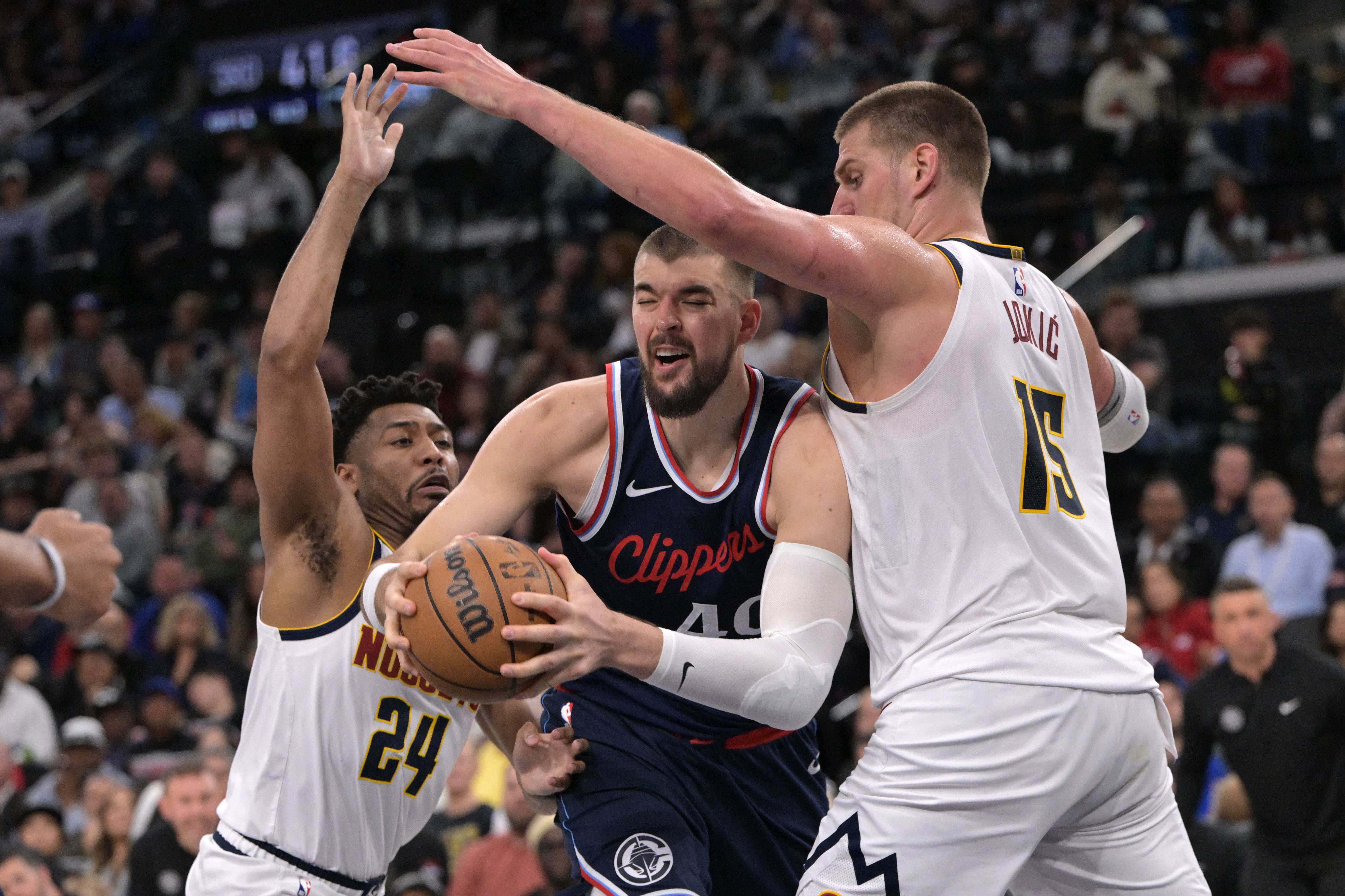 NBA: Playoffs-Denver Nuggets at Los Angeles Clippers - Source: Imagn