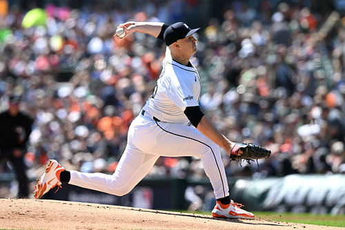 Tarik Skubal has 40 strikeouts this season so far - Source: Imagn