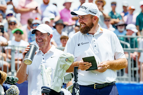 Rory McIlroy and Shane Lowry at the Zurich Classic of New Orleans - Source: Imagn