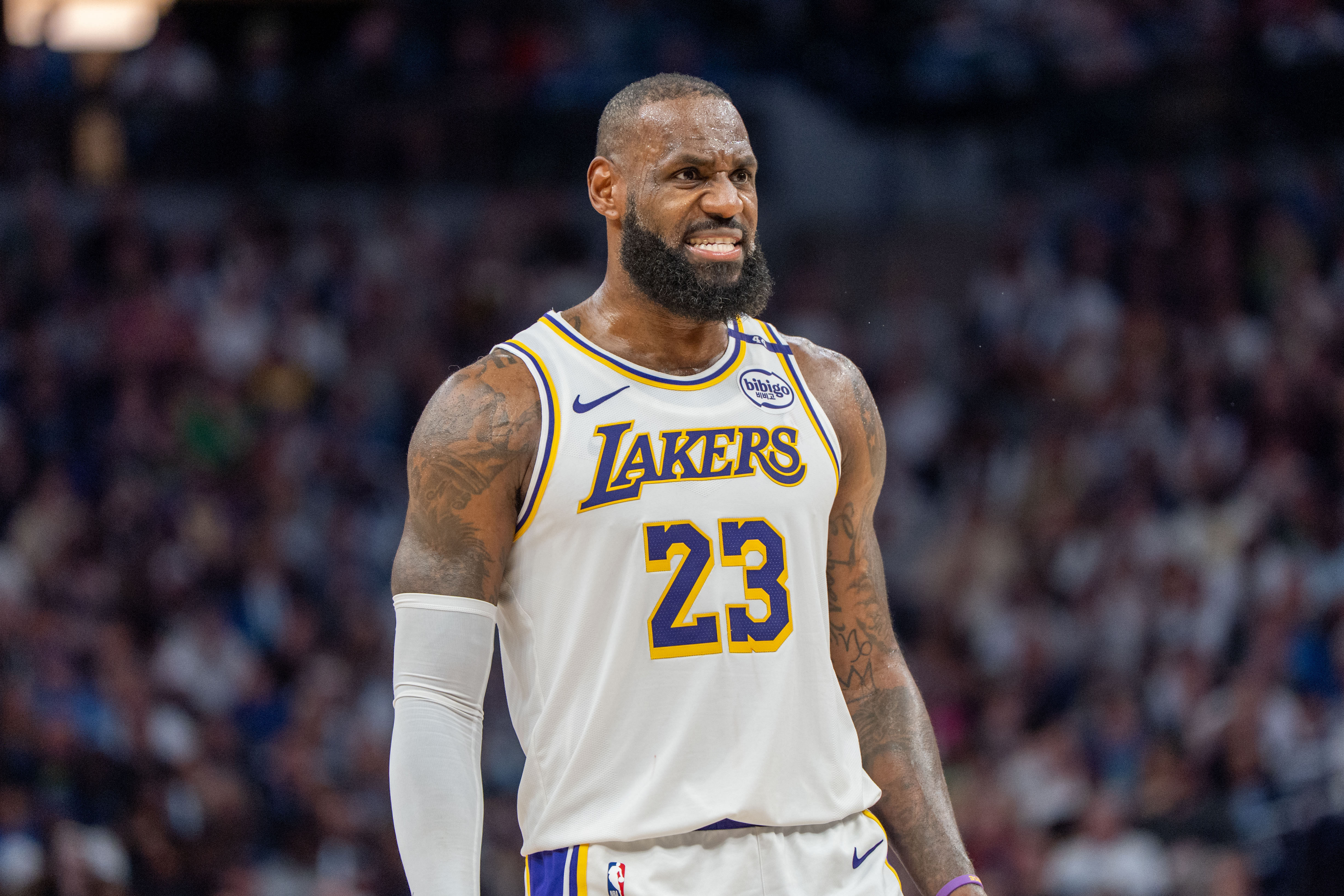Fans react to LeBron James rapping to Eminem (Image Source: Imagn)