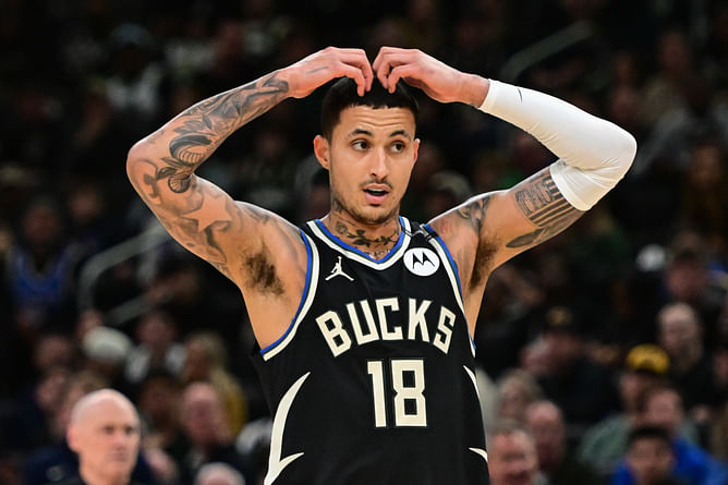 "Agent Kuz Bond 007": Kyle Kuzma's fiancee Winnie Harlow melts over Wizards star's off the grid cinematic snapshots