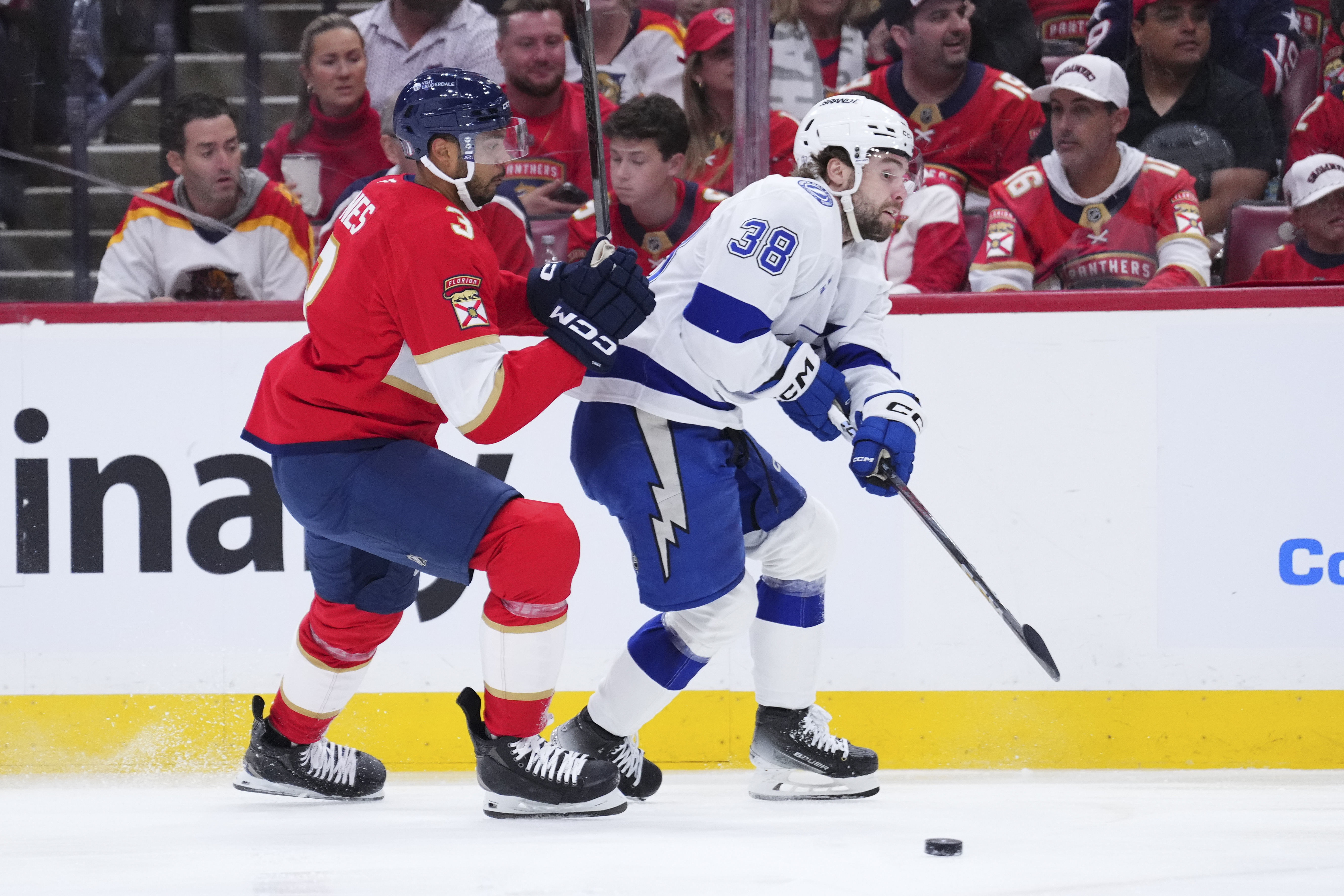 NHL: Stanley Cup Playoffs-Tampa Bay Lightning at Florida Panthers - Source: Imagn