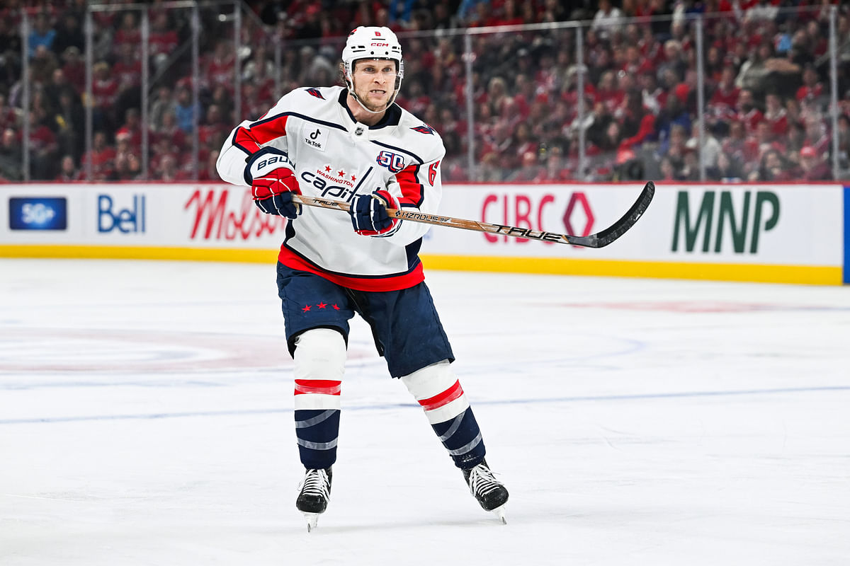 Caps defenseman Jakob Chychrun's wife Olivia shares a look at how he 'channeled his inner Florida boy'