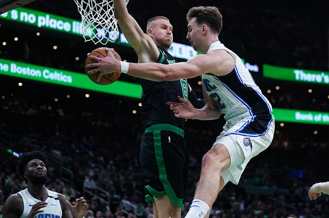Is Kristaps Porzingis playing tonight against the New York Knicks? Latest on Celtics star's availability for Game 2 (May 7)