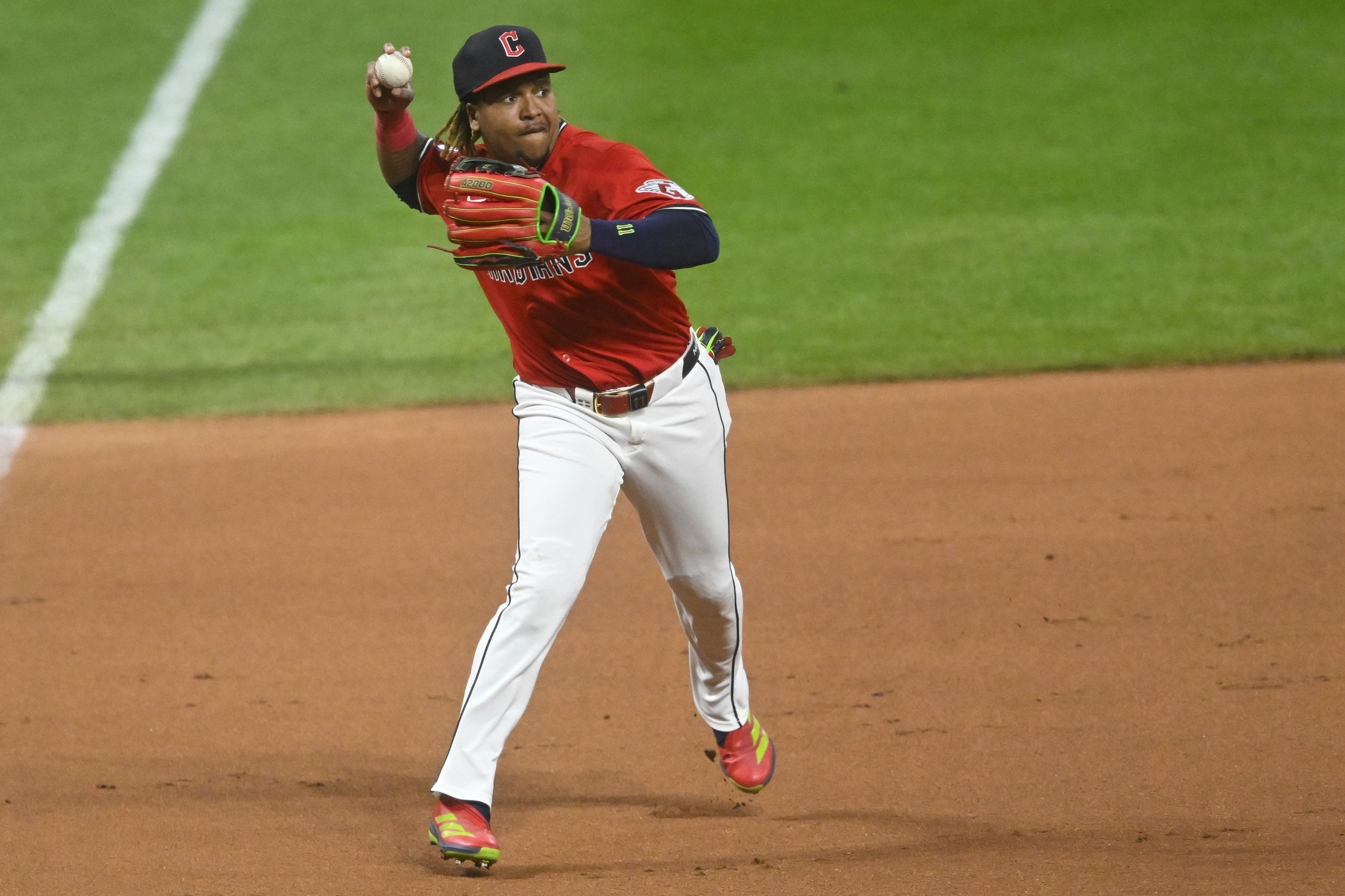 Jose Ramirez is a top MLB DFS hitter - Source: Imagn
