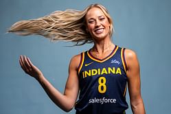 "Sophie Cunningham GOAT" - WNBA fans erupt as Caitlin Clark's Fever edge Washington Mystics in preseason OT thriller