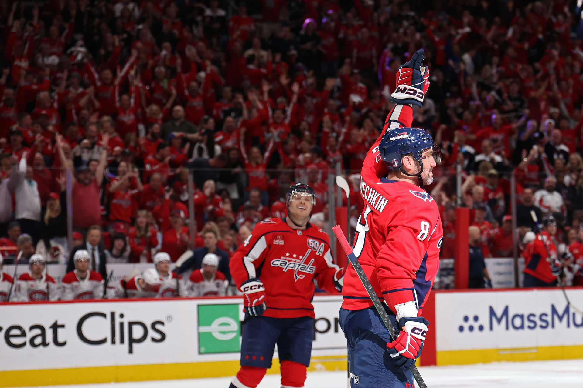 NHL: Stanley Cup Playoffs-Montreal Canadiens at Washington Capitals - Source: Imagn