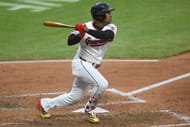 Jose Ramirez could hit a home run today - Source: Imagn