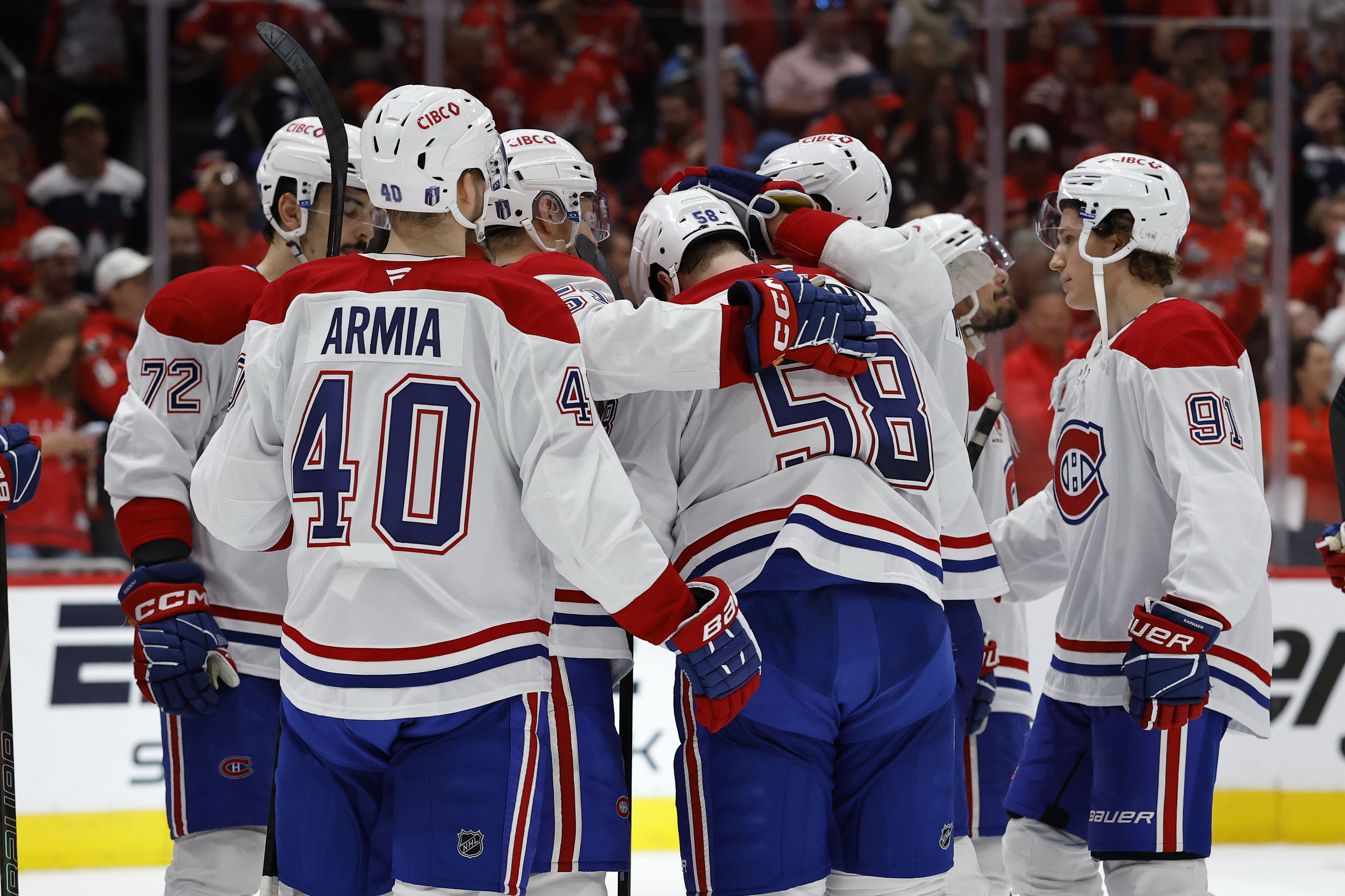 NHL: Stanley Cup Playoffs-Montreal Canadiens at Washington Capitals - Source: Imagn