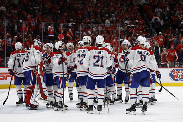 NHL: Stanley Cup Playoffs-Montreal Canadiens at Washington Capitals - Source: Imagn