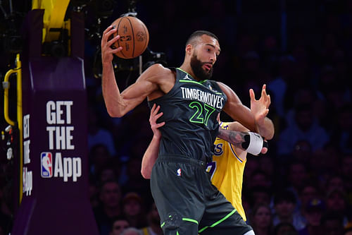 Rudy Gobert deflects praise for Game 5 to his Timberwolves teammates. (Photo: IMAGN)