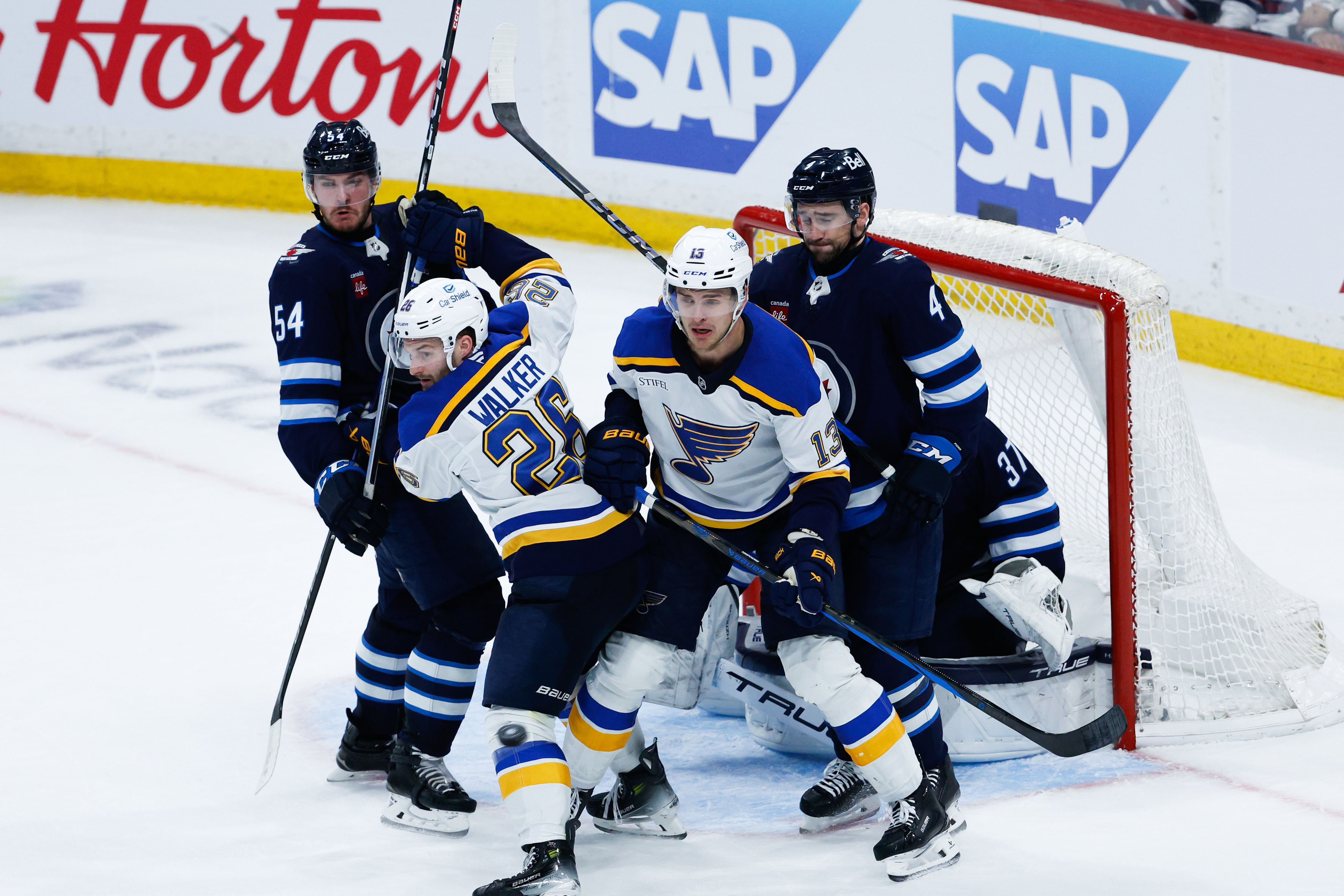 NHL: Stanley Cup Playoffs-St. Louis Blues at Winnipeg Jets - Source: Imagn