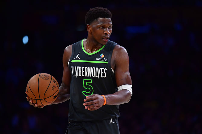 C.J. Gardner-Johnson mocks media narratives following Anthony Edwards' viral moment after eliminating Lakers