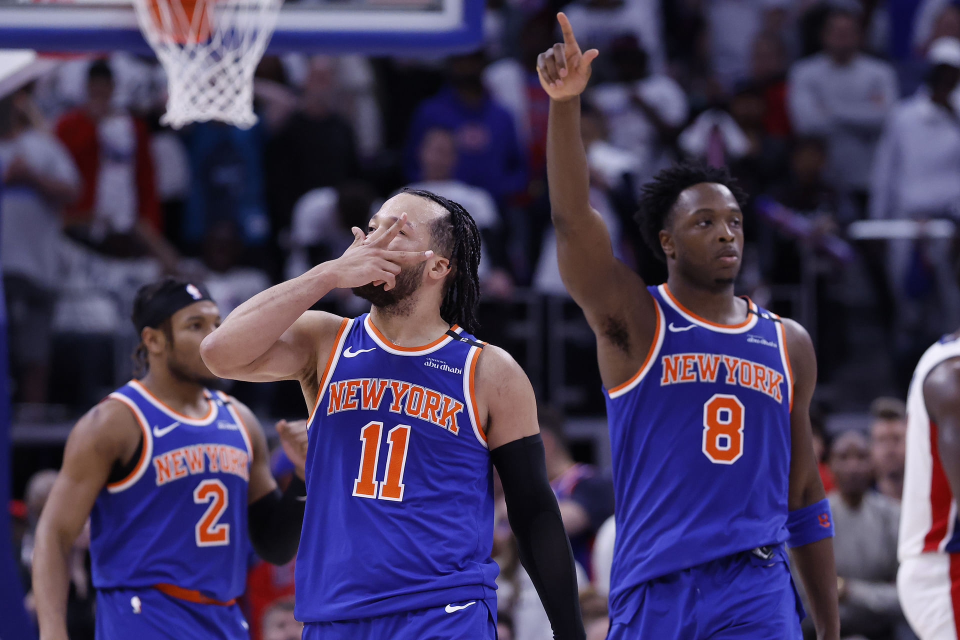 NBA: Playoffs-New York Knicks at Detroit Pistons - Source: Imagn