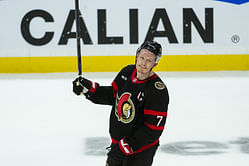 Senators HC makes his thoughts extremely clear on Brady Tkachuk "playing to the fans" during playoff series