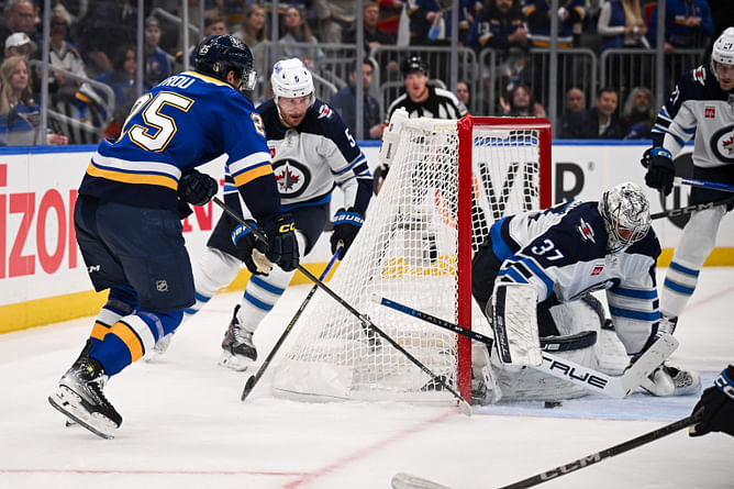 3 least impressive Winnipeg Jets players from 5-2 loss in Game 6 to St. Louis Blues feat. Connor Hellebuyck