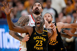 NBA fans ridicule Warriors' over Draymond Green's uncalled illegal screen - "The audacity to complain Curry gets mauled"