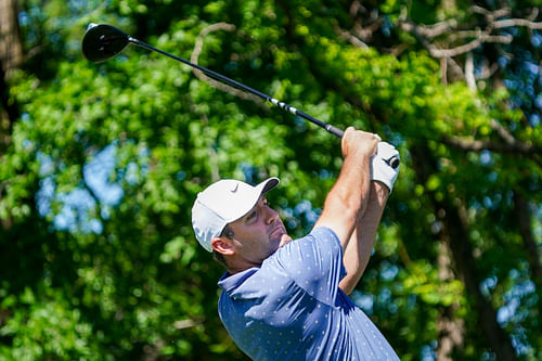 Scheffler during PGA: THE CJ CUP Byron Nelson - Third Round - Source: Imagn