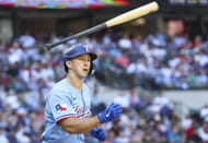 Wyatt Langford has six home runs (Imagn)