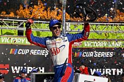 Texas winner Joey Logano breaks down the secret to survival on treacherous bumps