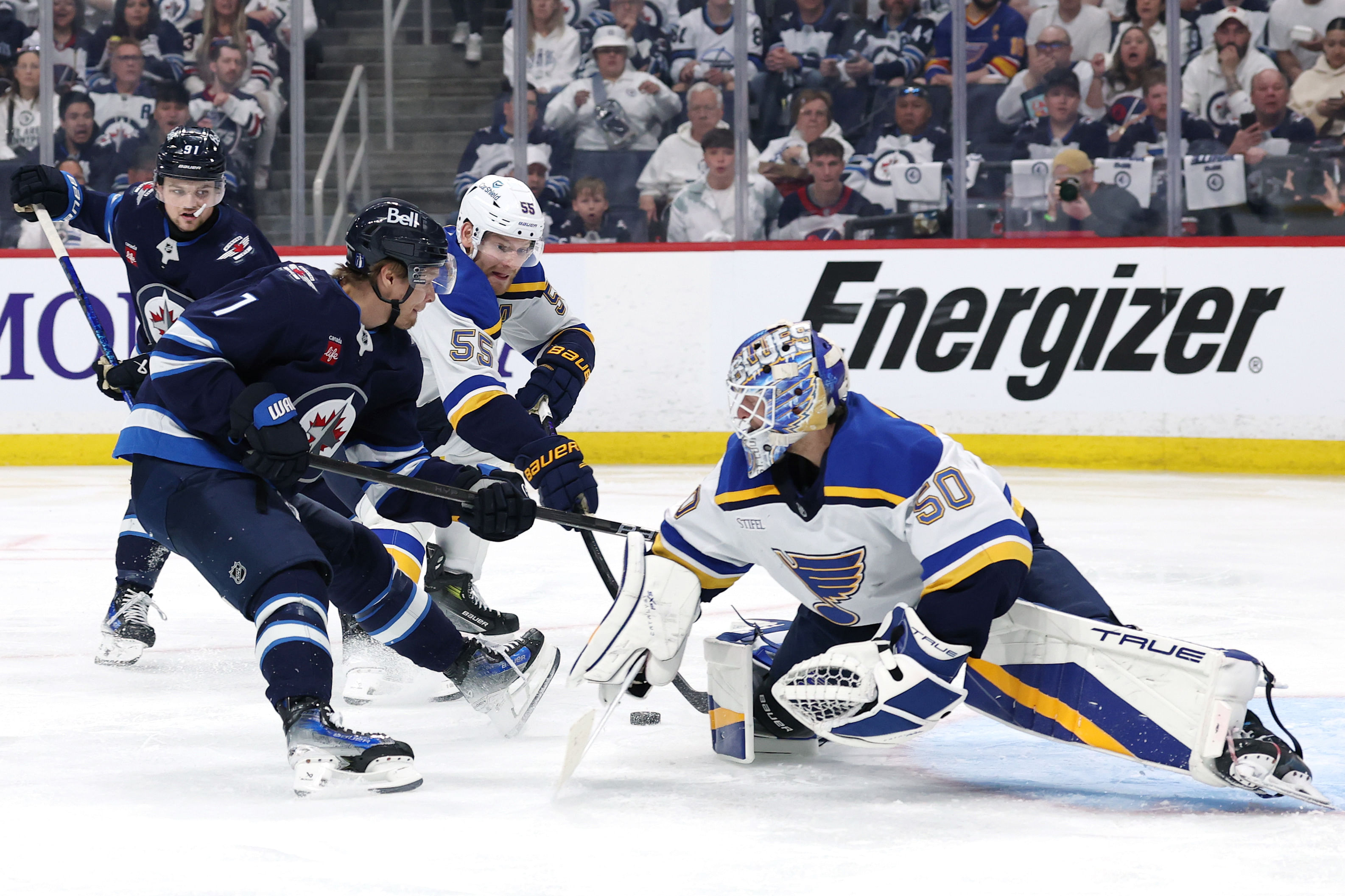 NHL: Stanley Cup Playoffs-St. Louis Blues at Winnipeg Jets - Source: Imagn