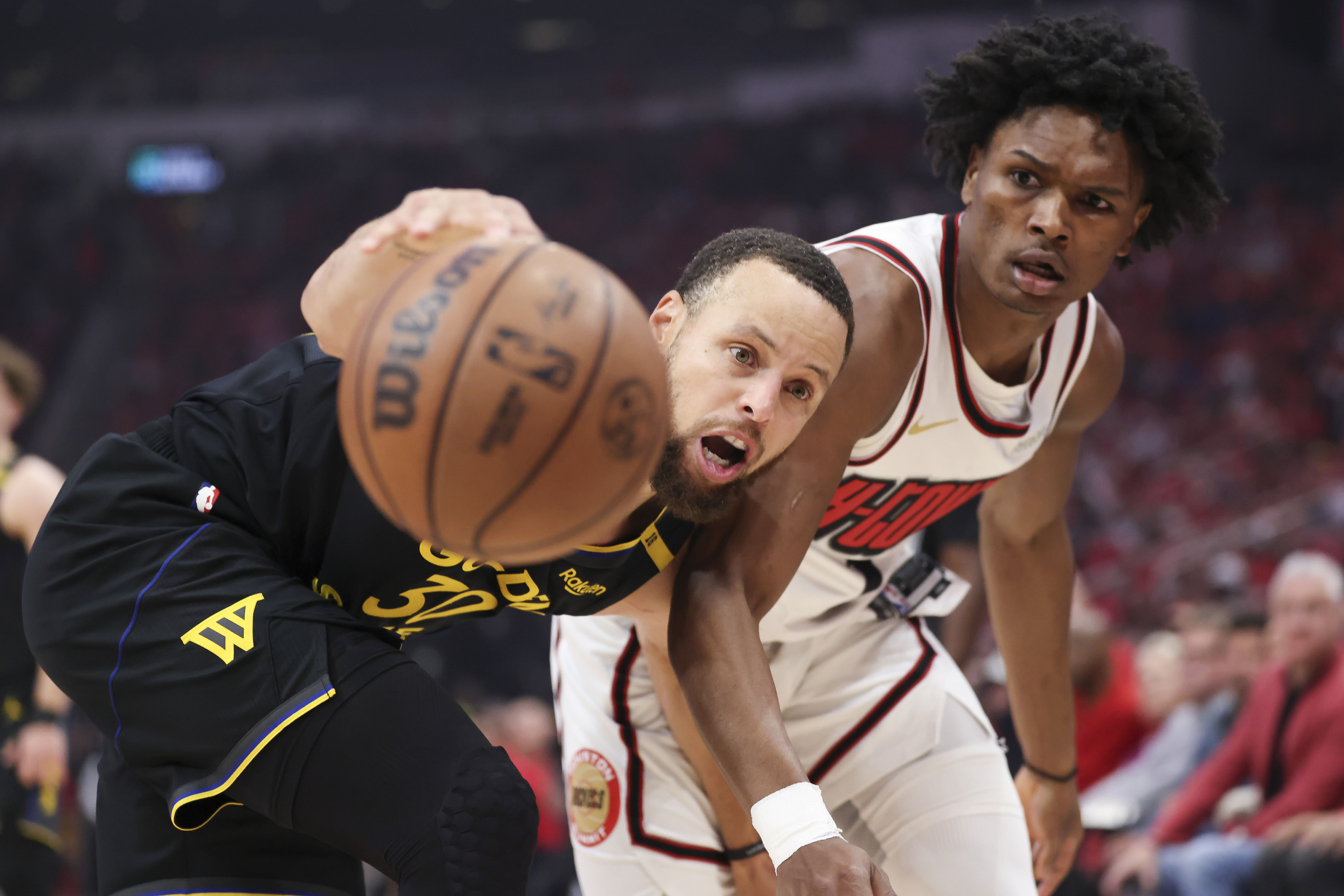 NBA: Playoffs-Golden State Warriors at Houston Rockets - Source: Imagn