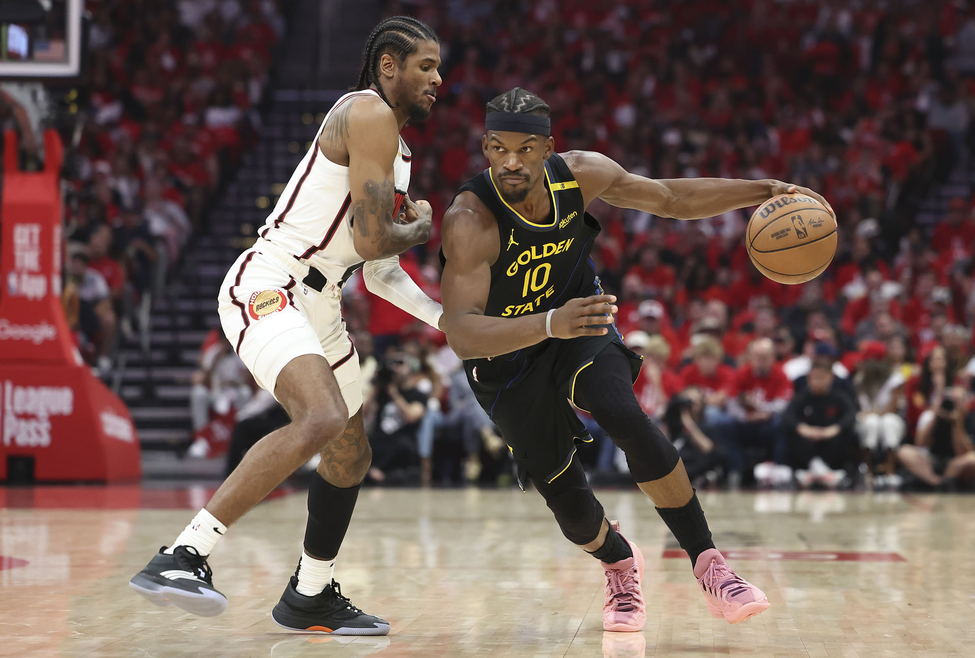NBA: Playoffs-Golden State Warriors at Houston Rockets - Source: Imagn